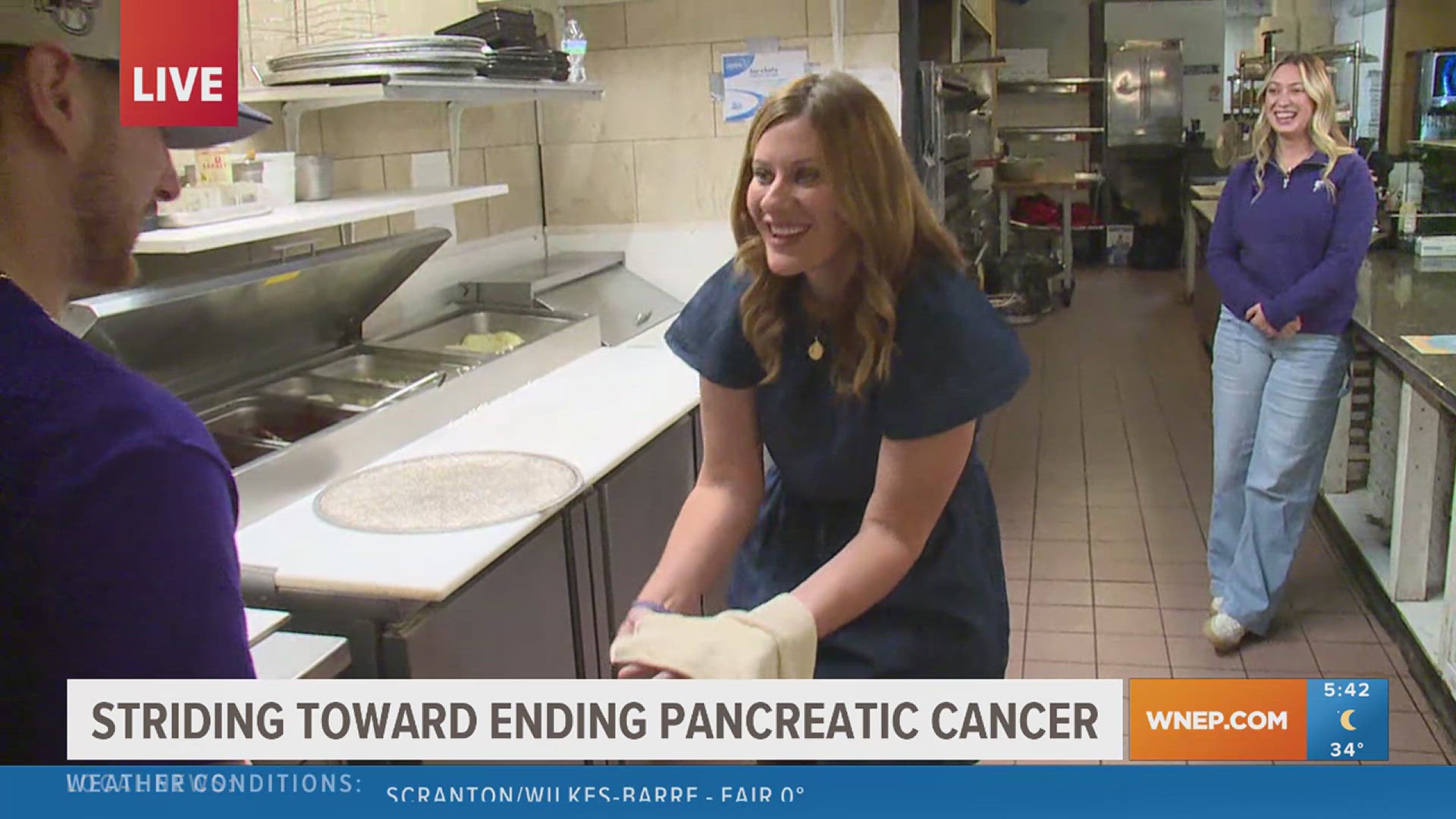 A pizzeria in Scranton is rallying behind its community to help raise money for pancreatic cancer.