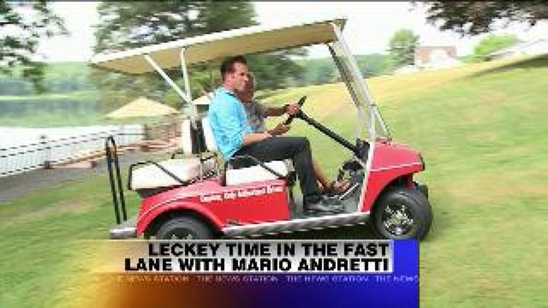 Leckey Time: In The Fast Lane With Mario Andretti