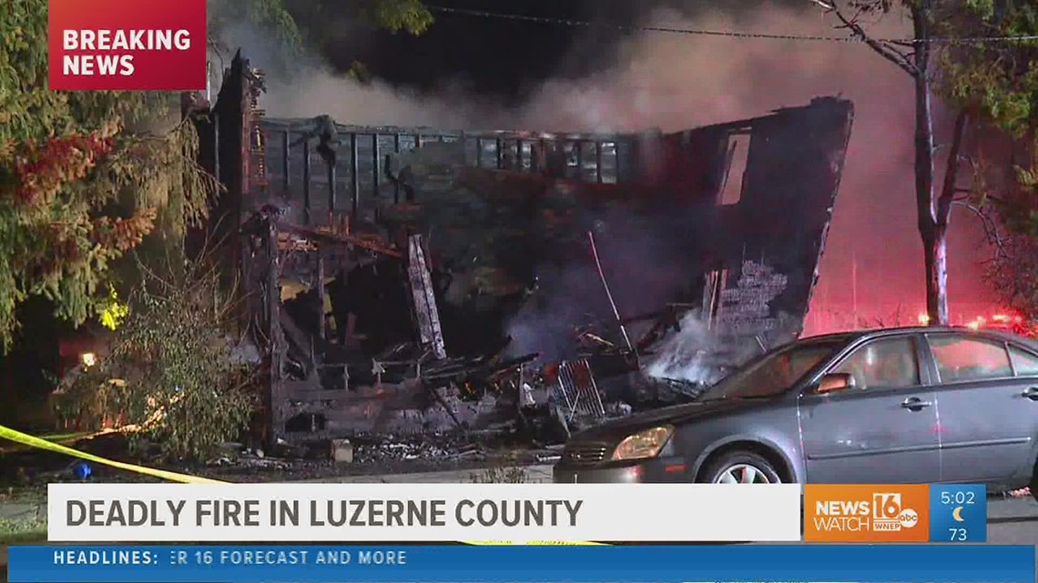 At least one dead after fire in Luzerne County | wnep.com