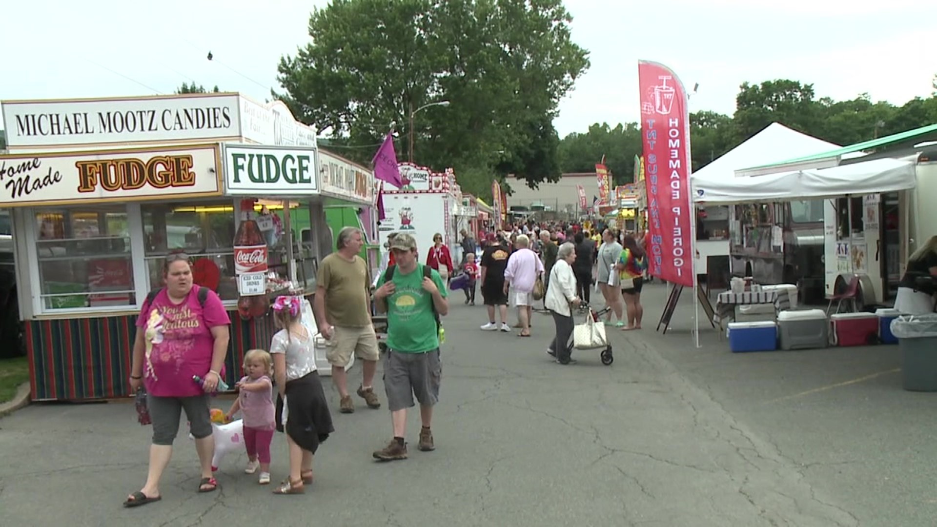 The annual event in Edwardsville kicked off on Friday. Some vendors spent their time away from events like this, coming up with some new items for people to try.