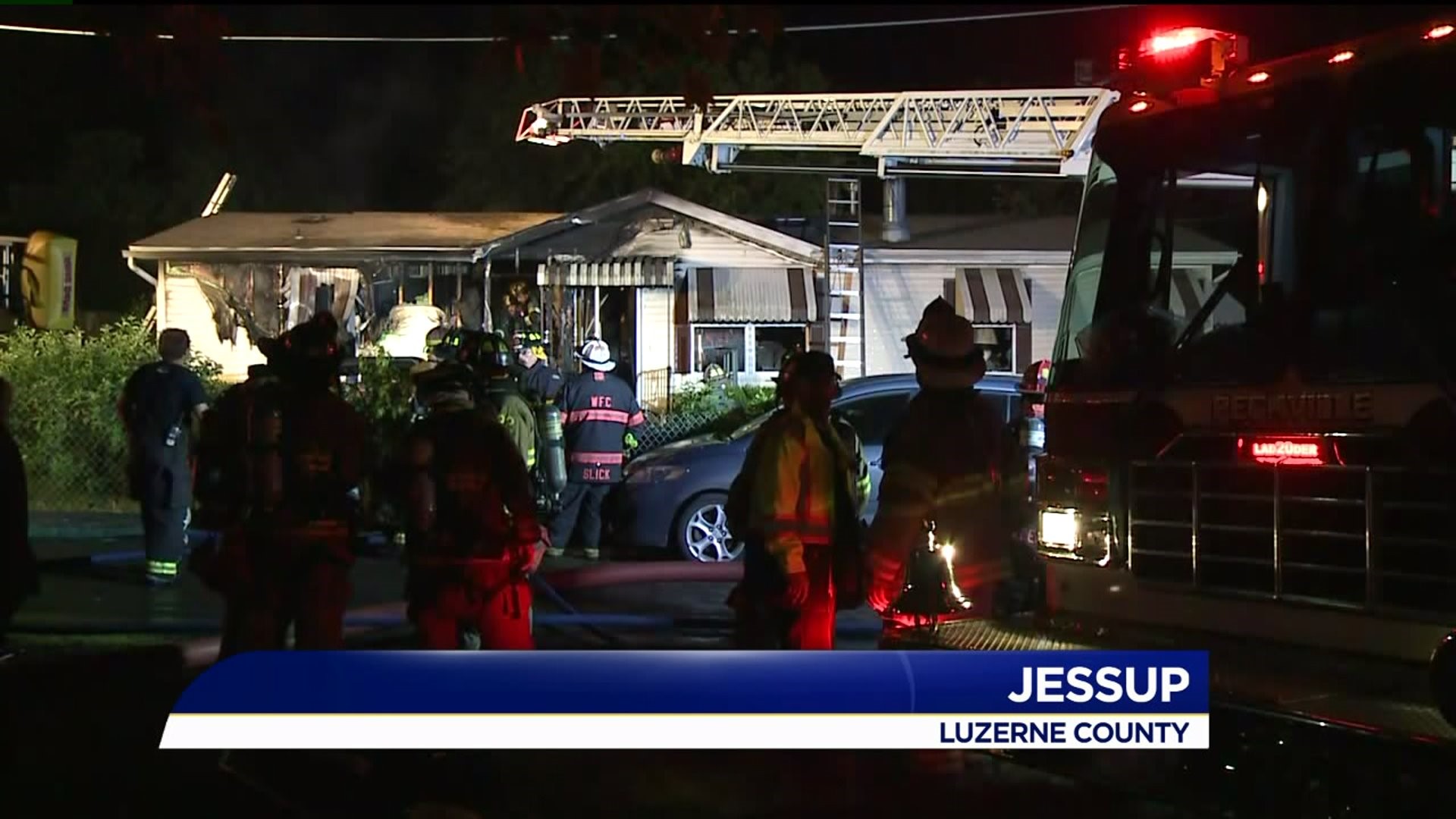 Two Dogs Rescued from Jessup House Fire