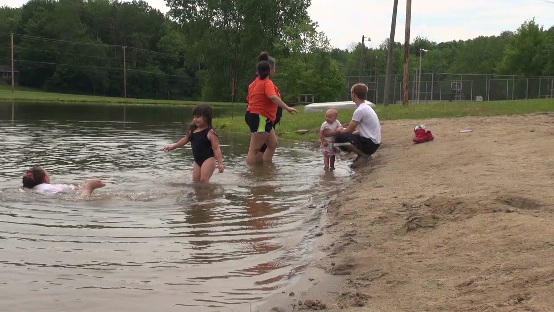 A park is Susquehanna County now has a place for families to swim safely and close to home.