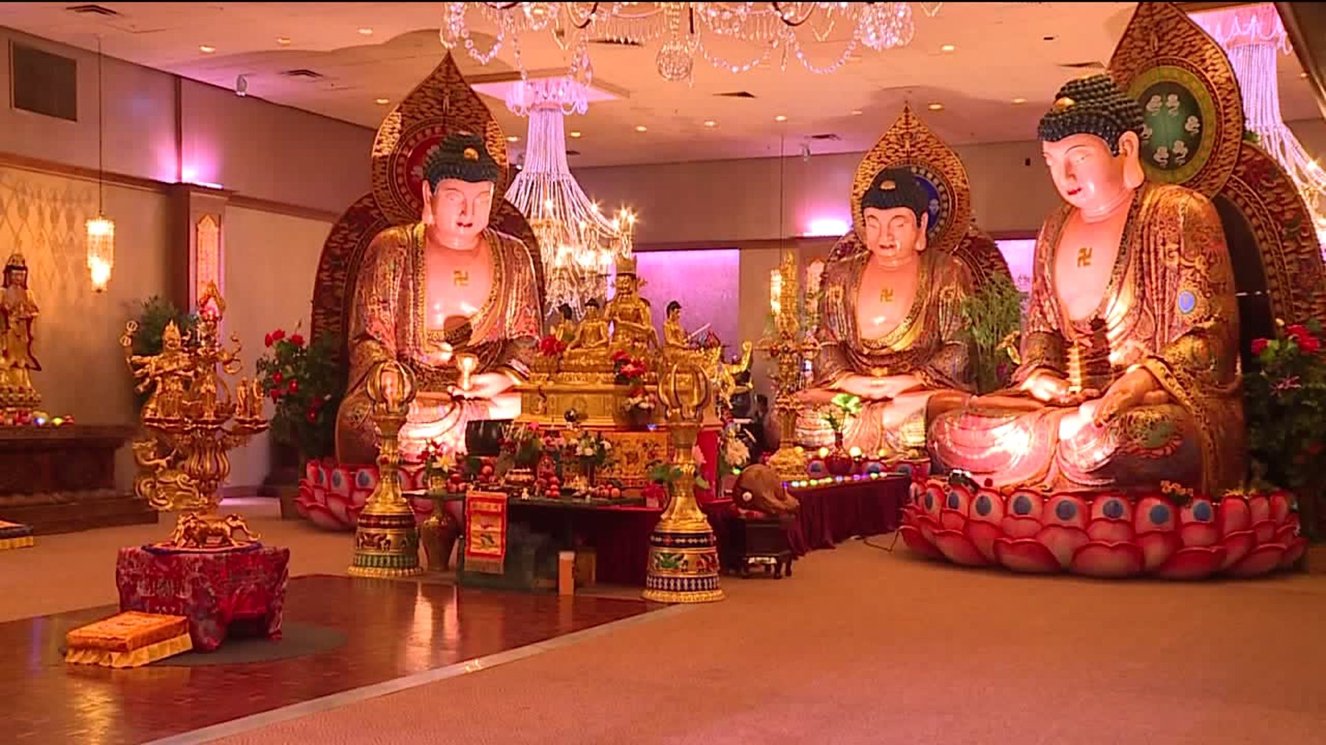 Buddhist Temple Holds First Service in Monroe County