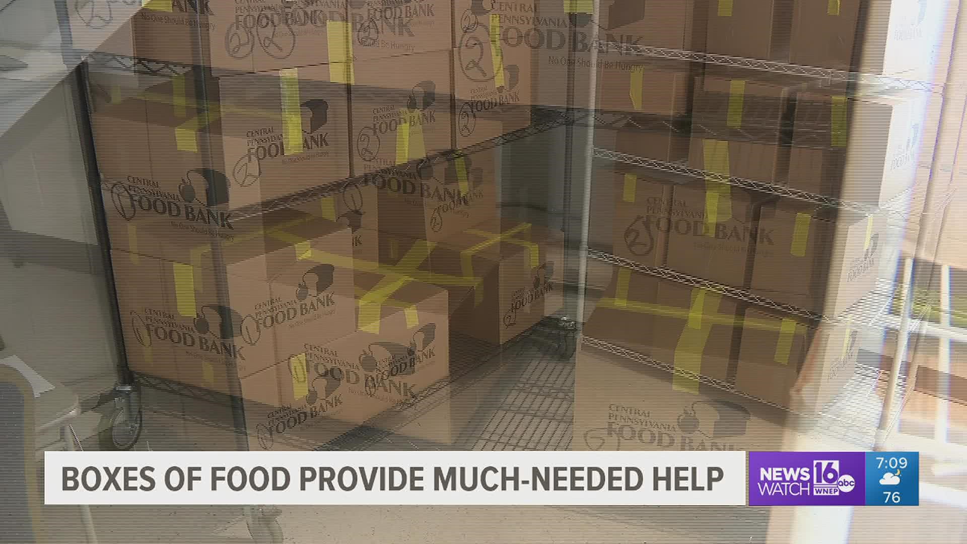 Folks from the YMCA and Geisinger are teaming up to bring free food to people in Sunbury.