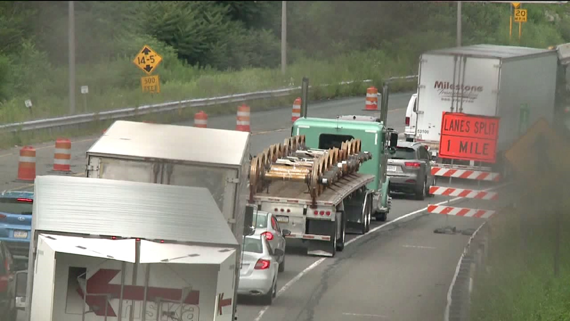 More Traffic Woes on I-81 in Lackawanna County
