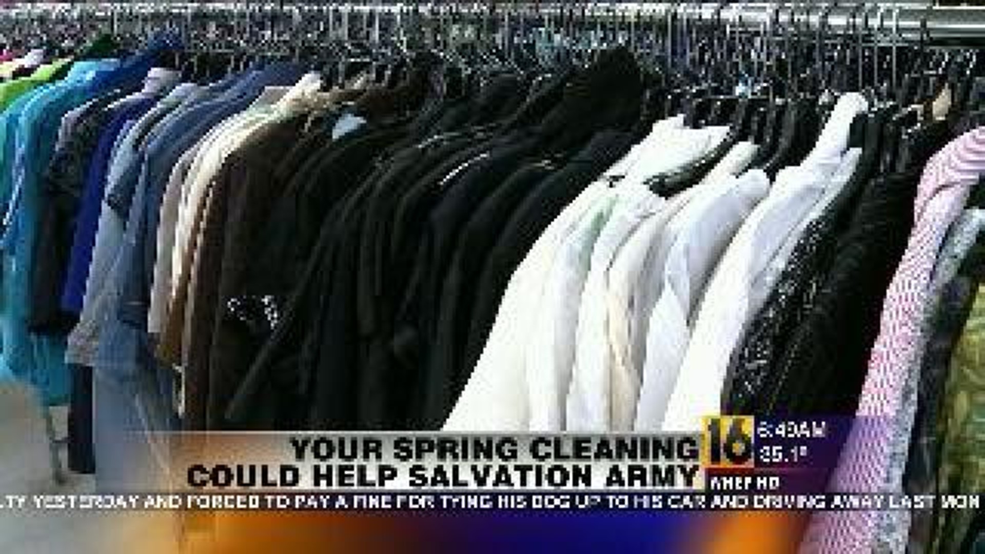 Your Spring Cleaning Could Help Salvation Army
