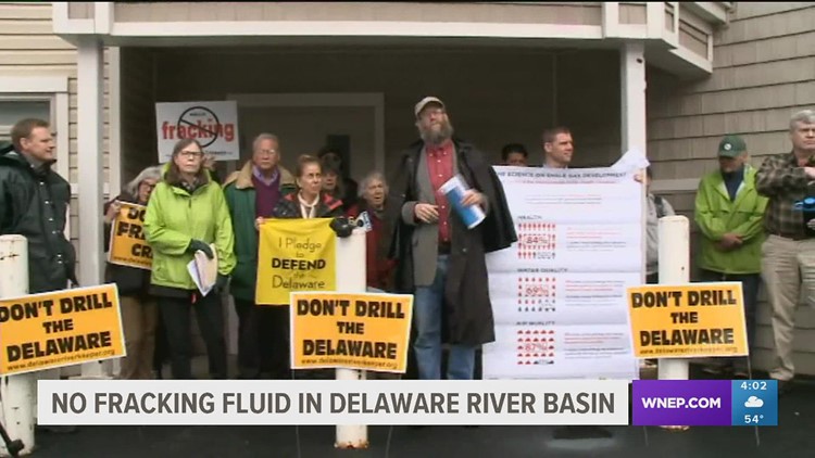 Delaware River Basin Commission bans dumping of fracking fluid