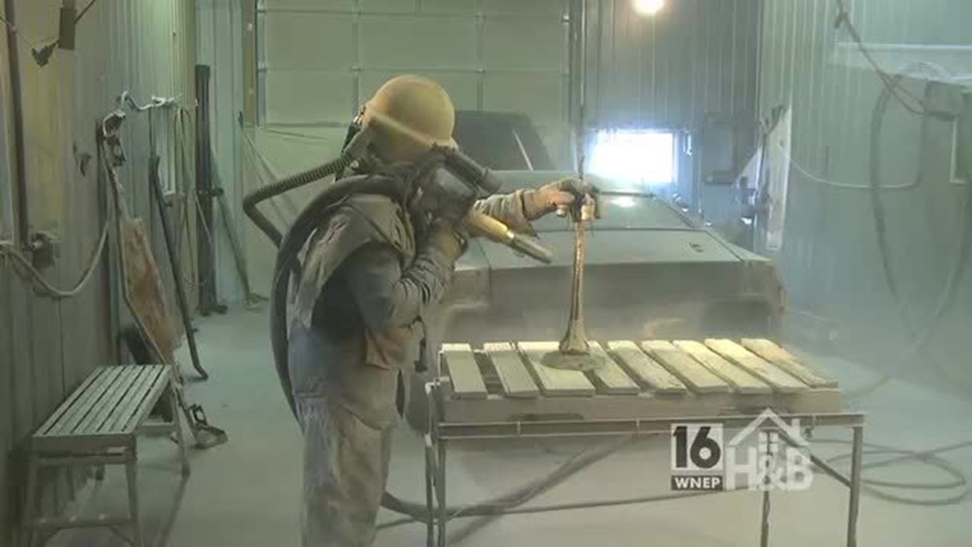 Plastic Media Blasting