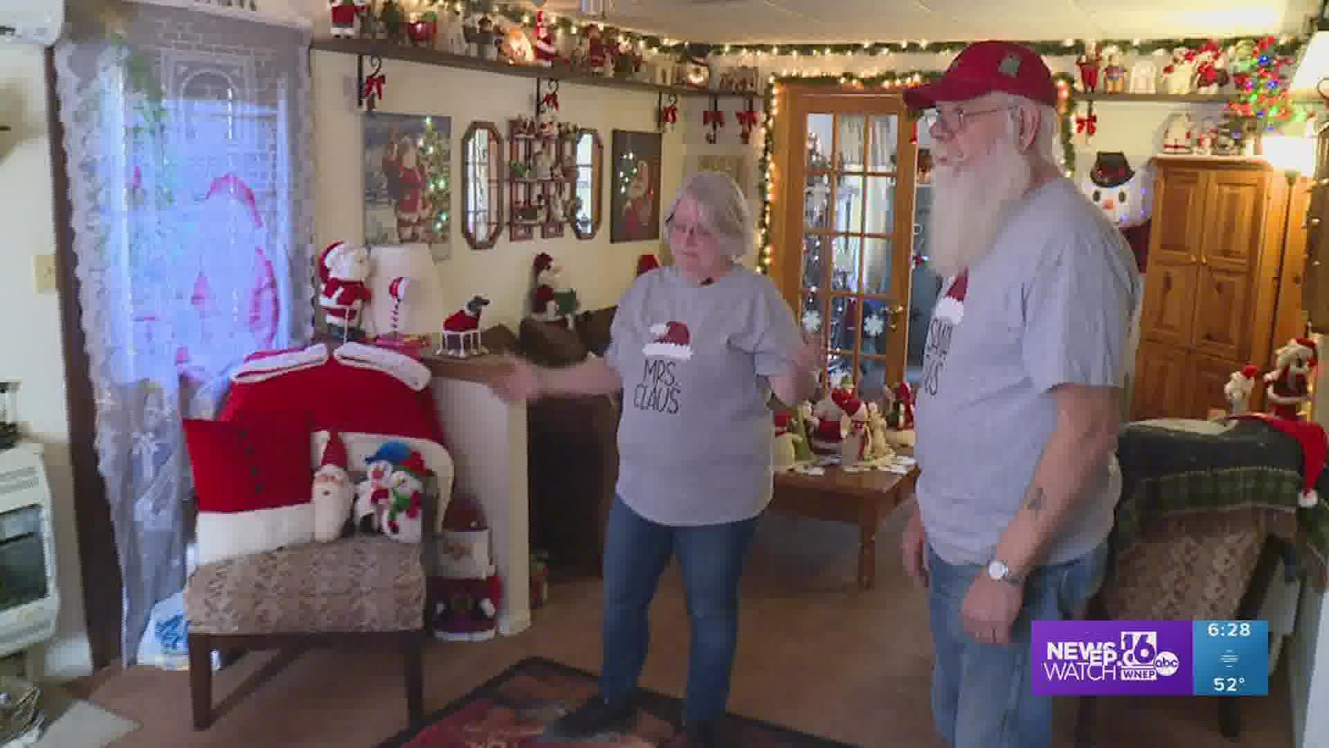 Love and joy are easy to feel during a visit with some Christmas collectors in Monroe County.