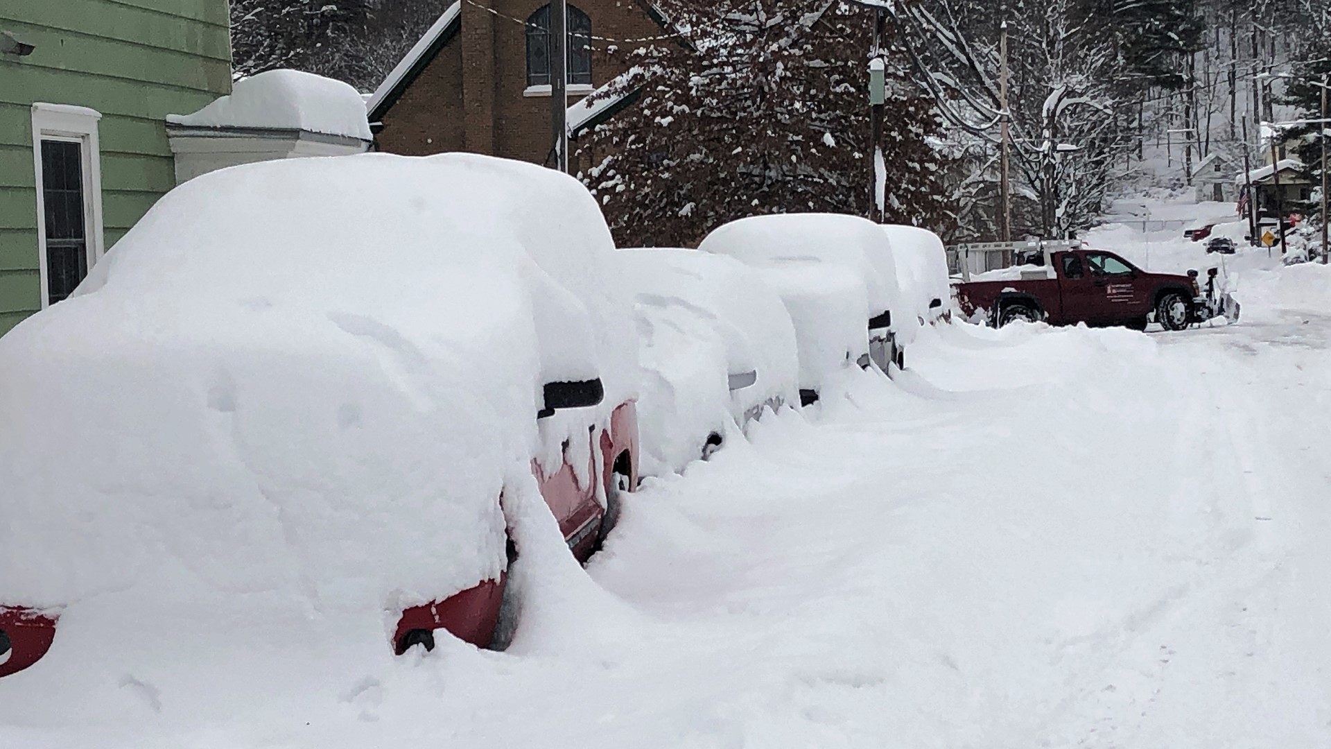 Parts of Wayne County got hit with two feet or more in some places.