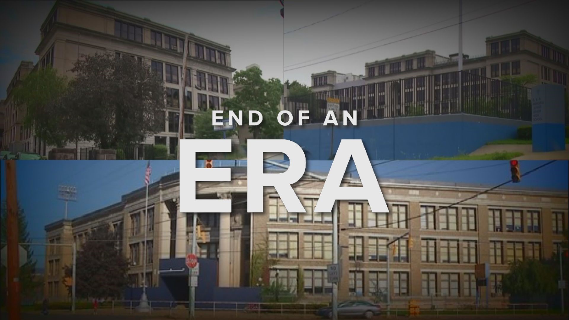 It's an end to an era as the three high schools in Luzerne County will combine into one in the fall.