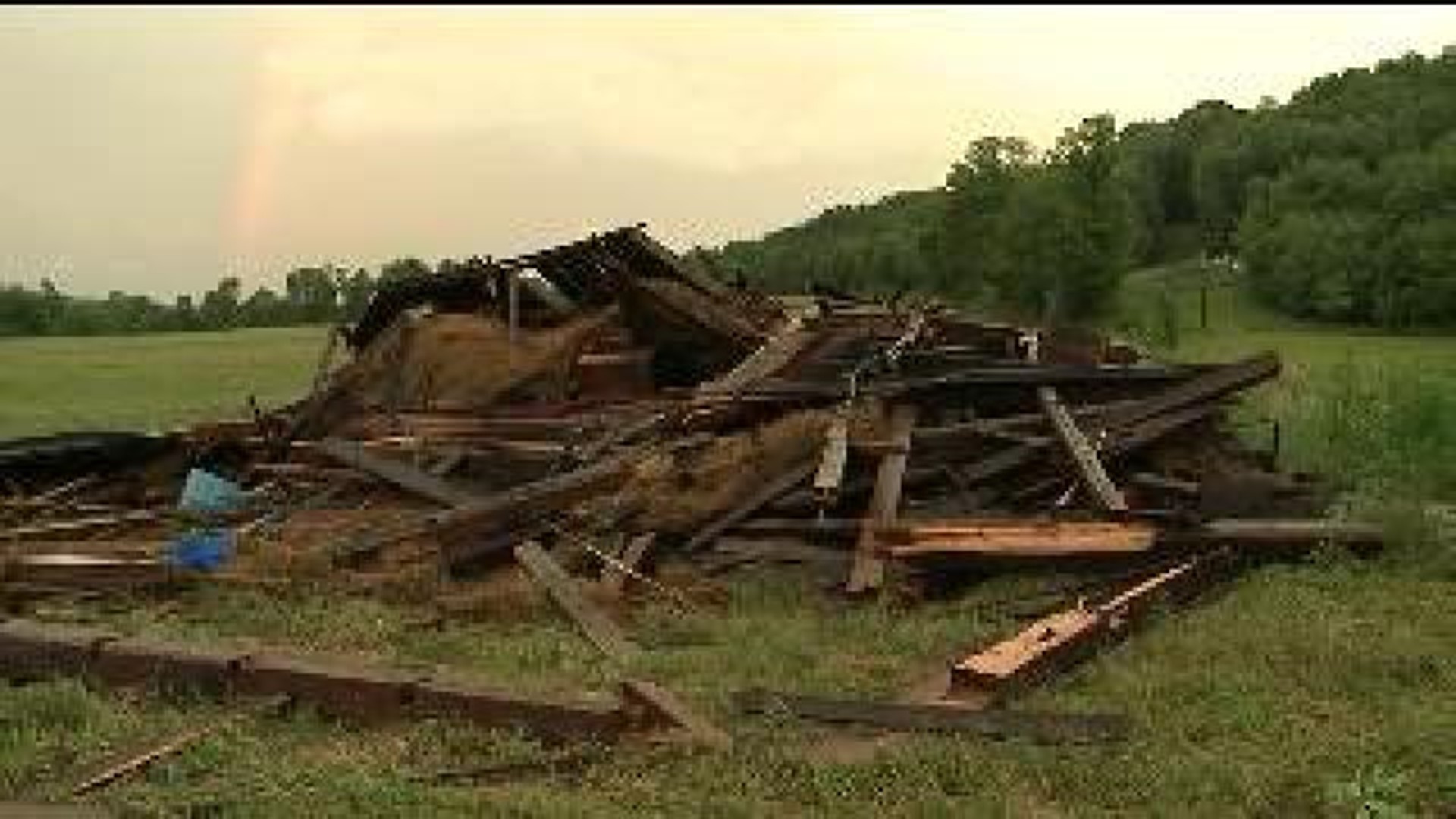 Possible Tornado Touch Down In Bradford County