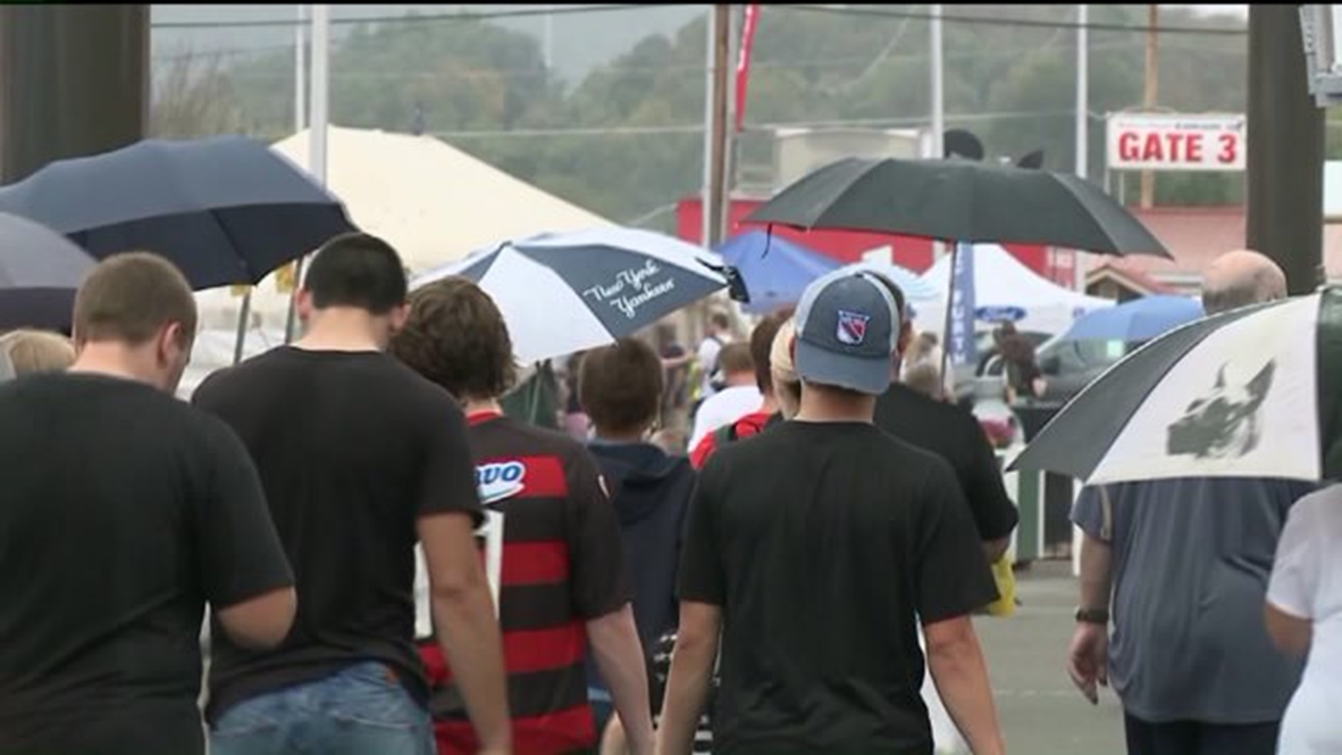 Rainy Day at the Bloomsburg Fair