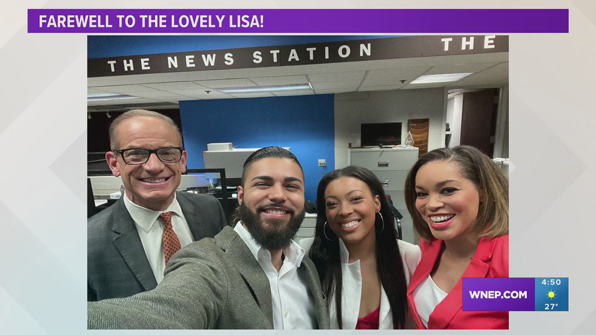 Today is Lisa Washington's last day and the sun is shining on her path forward.
