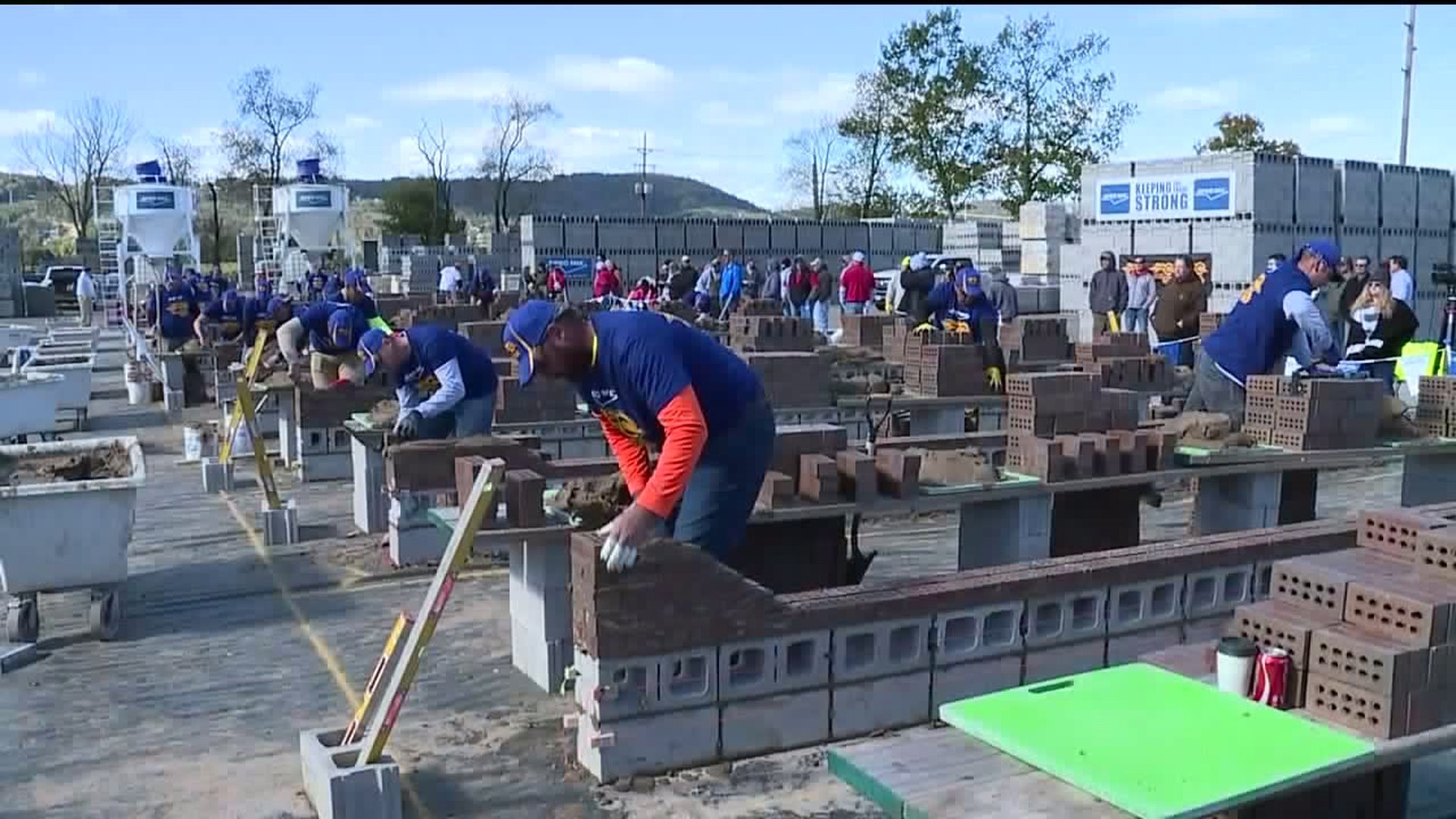 Competing in the Bricklayer 500 in Bradford County