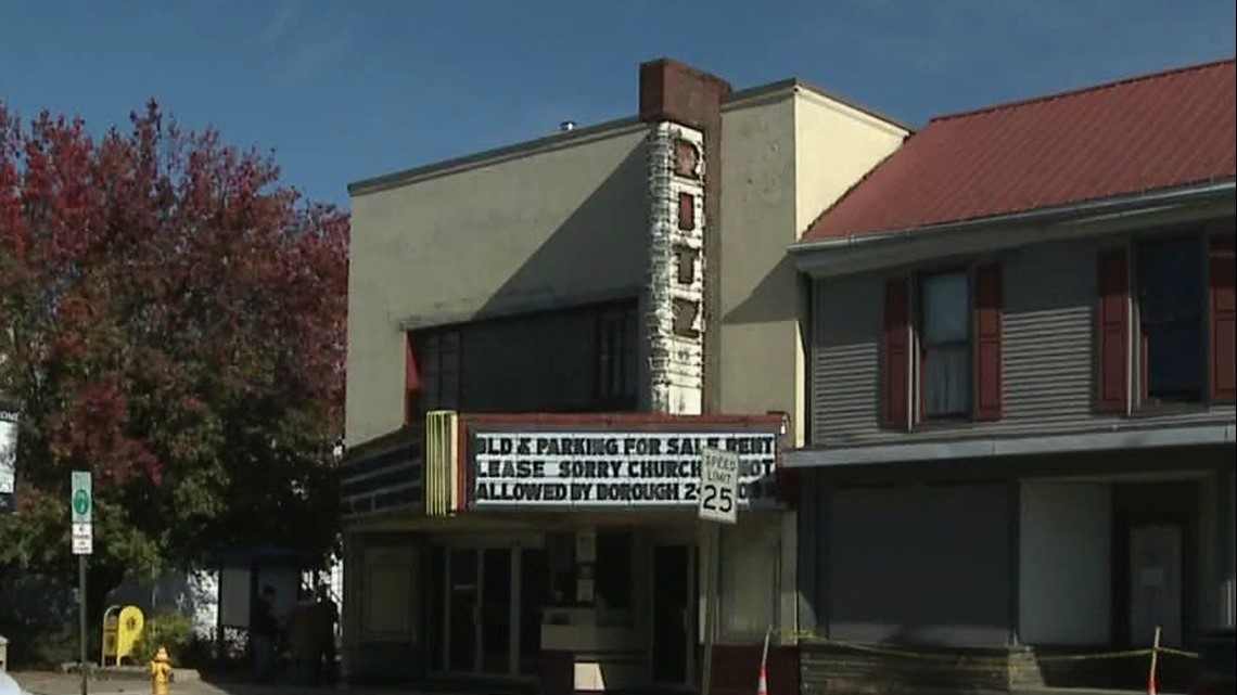 Theater Marquee Drums Up Controversy in Muncy