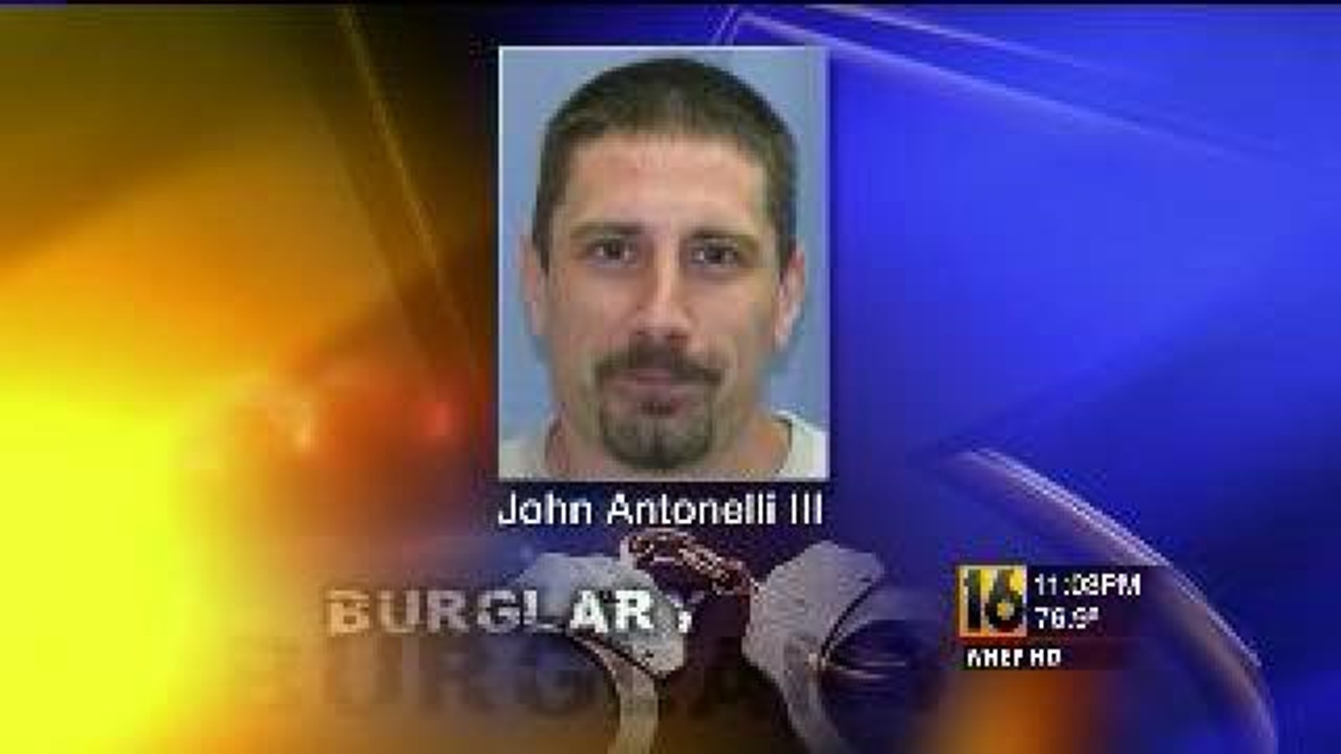Police: Man Caught in the Act During Break-in