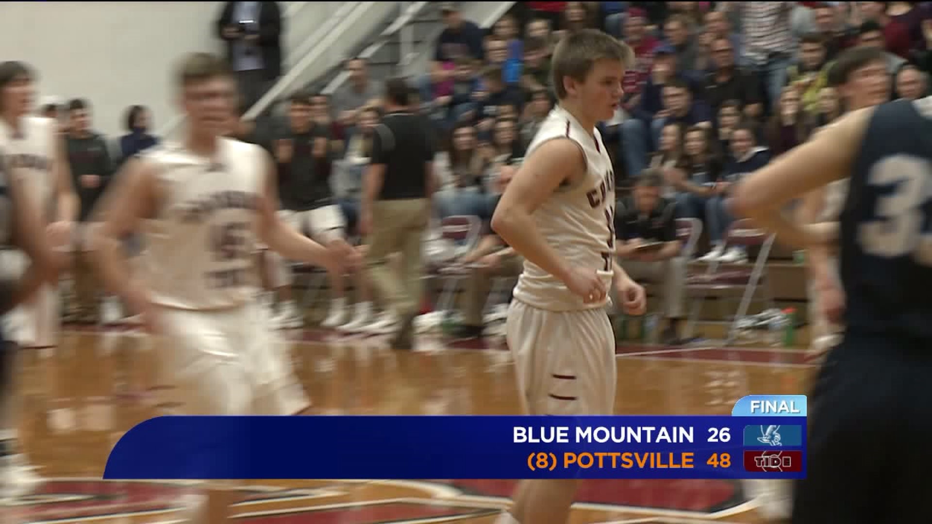 Pottsville vs Blue Mountain boys basketball
