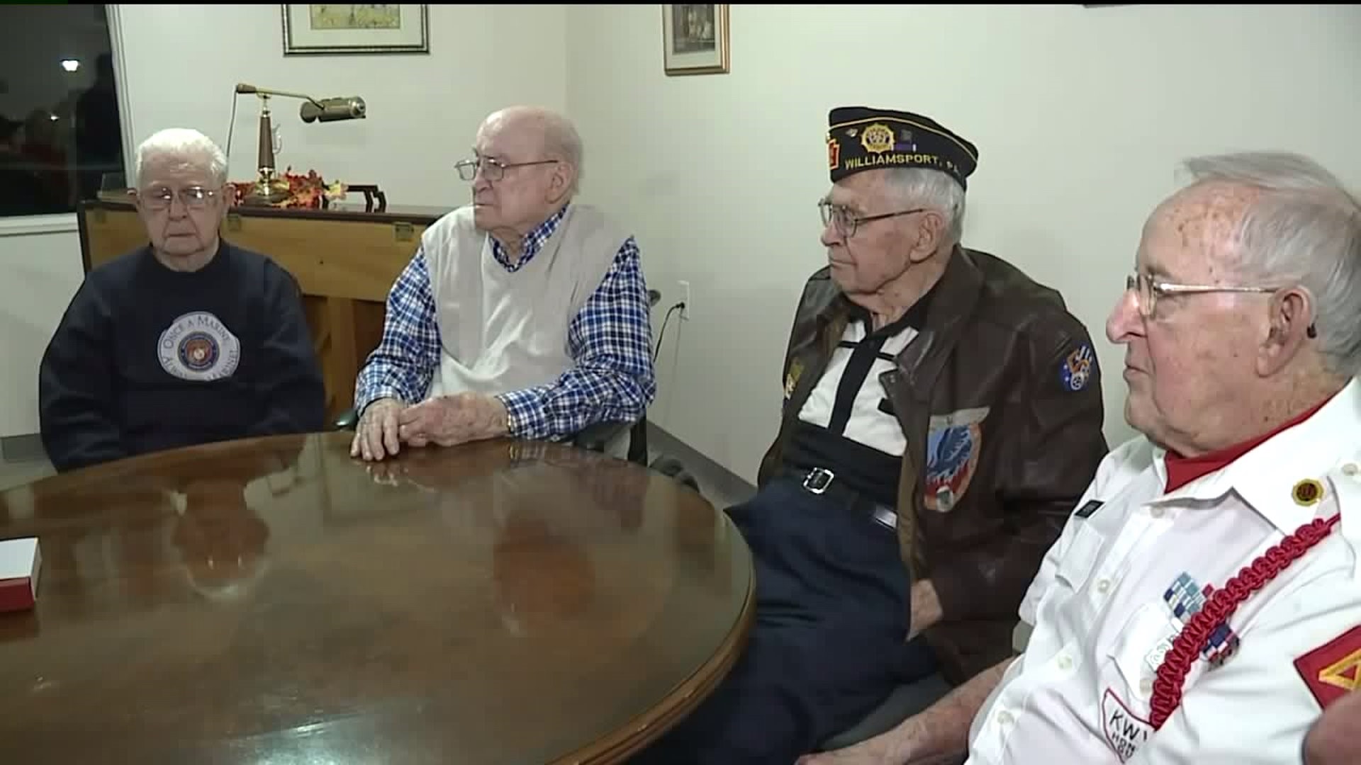 WWII Veterans Living Together at Retirement Community in Williamsport