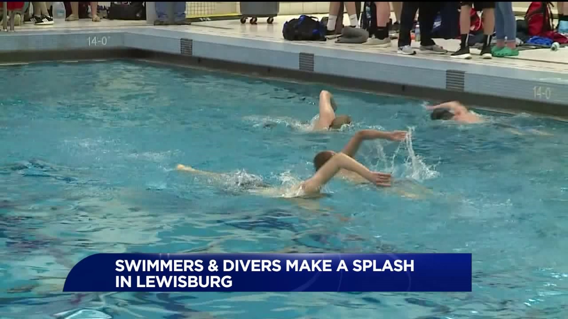 Swimmers and Divers Make a Splash in Lewisburg