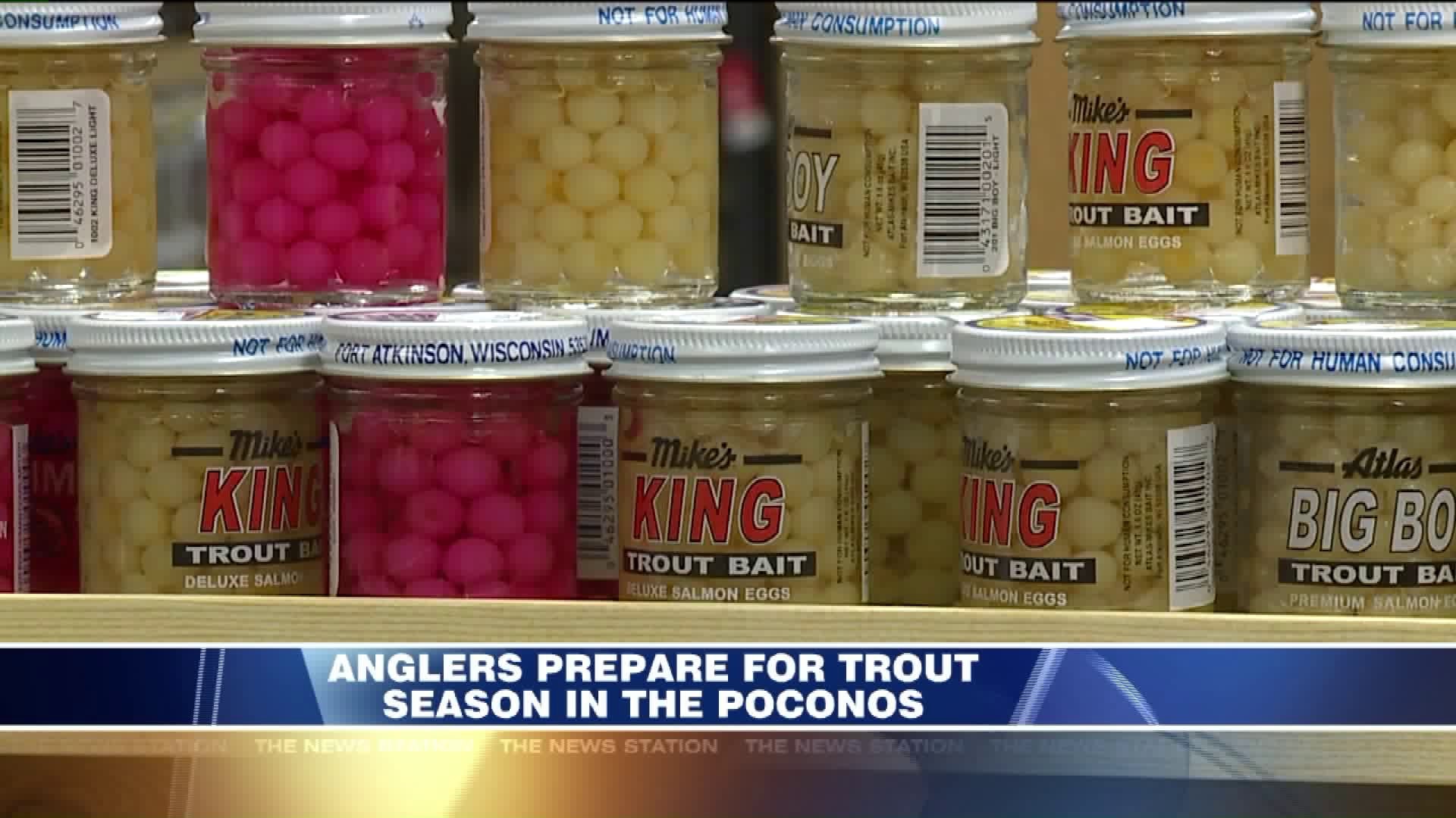 Anglers Prep for Trout Season on Saturday