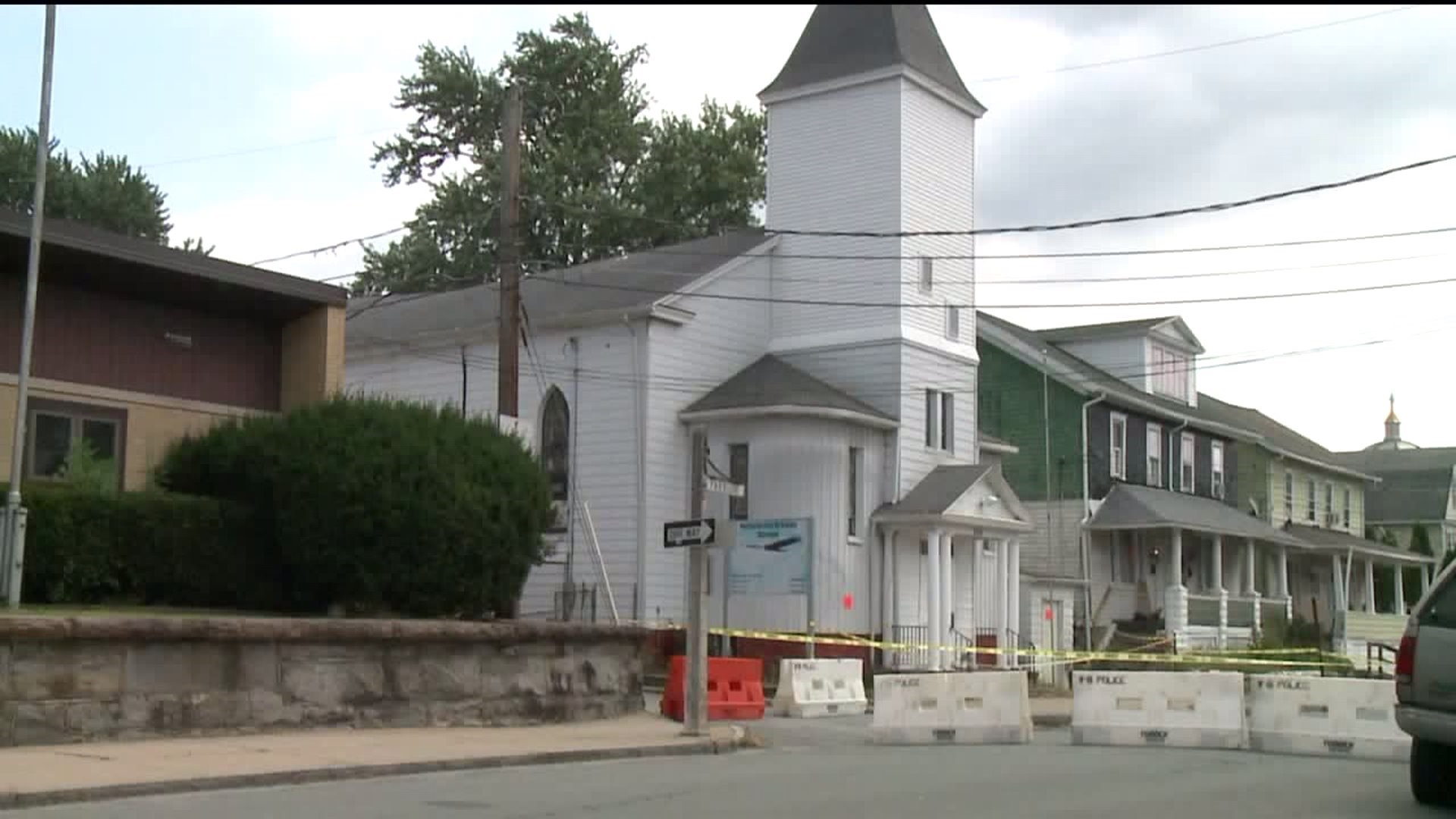 Church's Ceiling Collapses in Wilkes-Barre