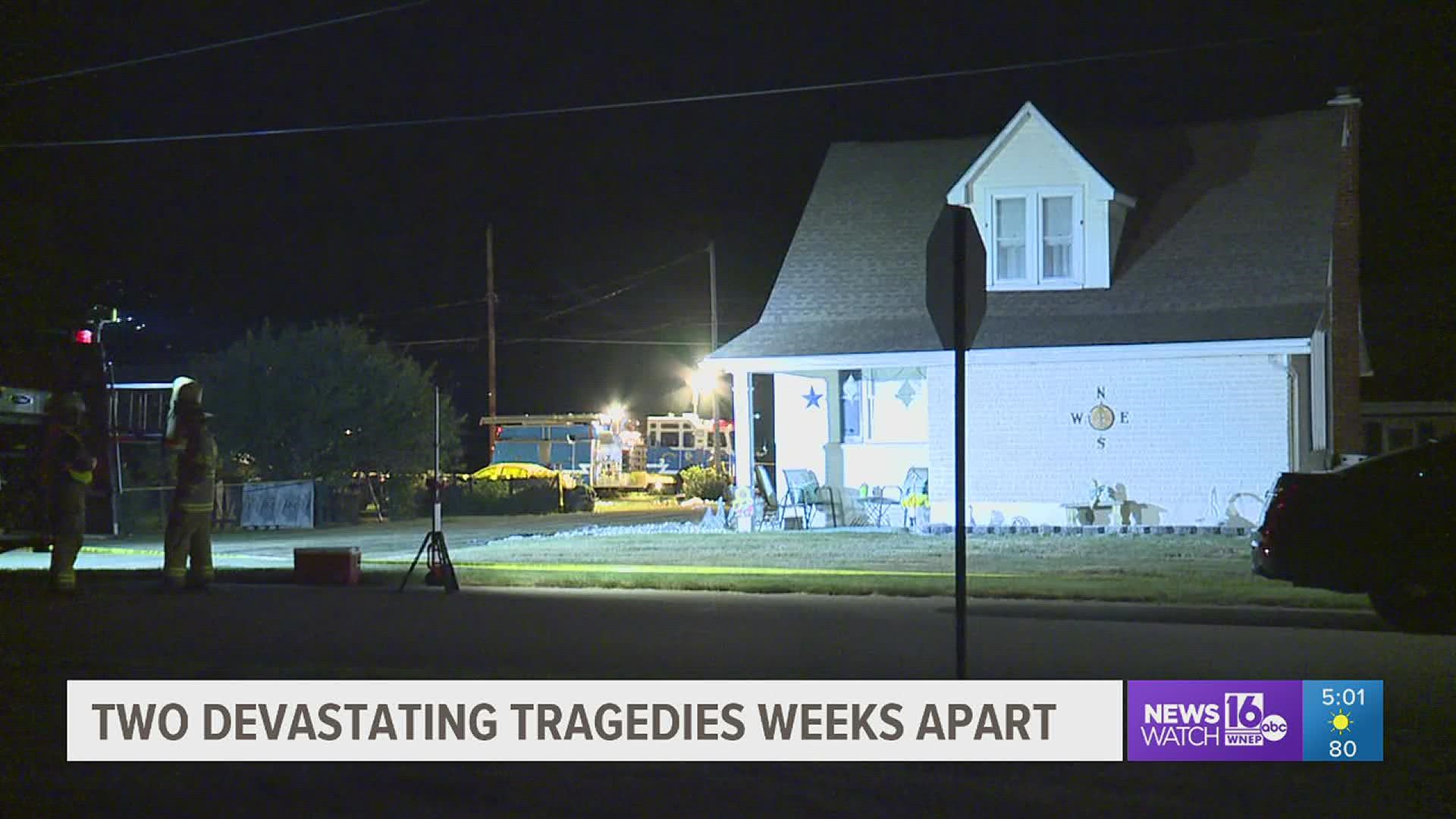 Two dead after crash in Bloomsburg