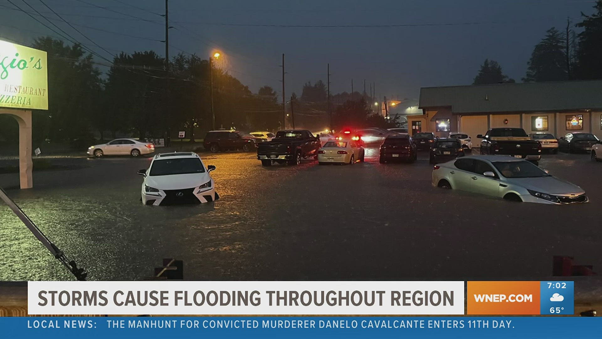 Heavy rains and flooding closed the Luzerne County Fair for the second time this week.