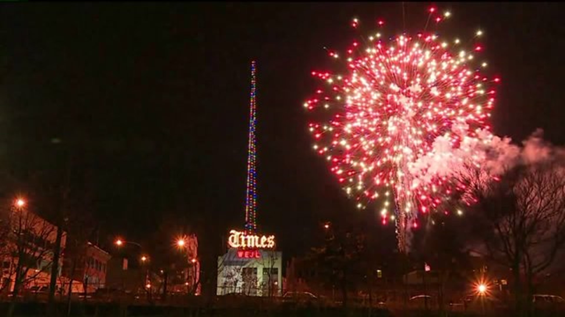 56th Annual Lighting of the Scranton Times Tower Draws Hundreds to Downtown Scranton