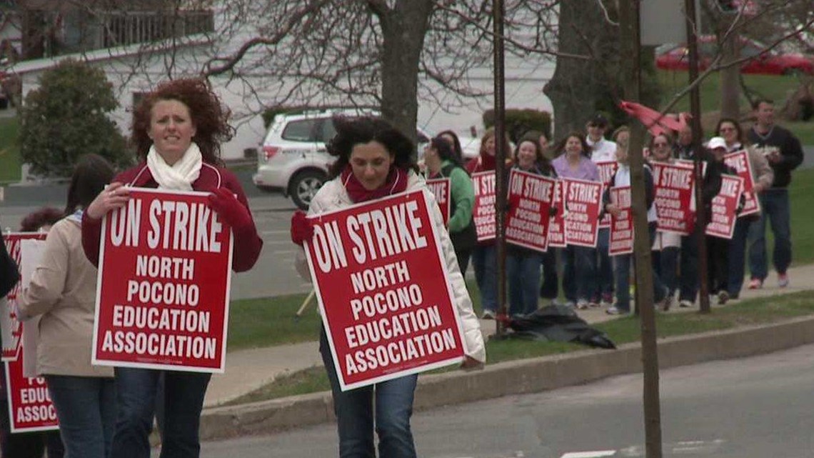 Teachers On Strike In North Pocono District | wnep.com