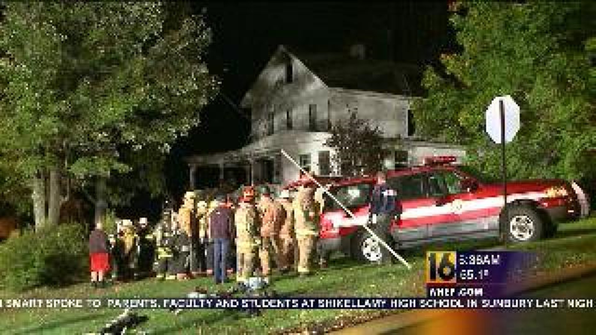 Fire Hits Clarks Summit Home