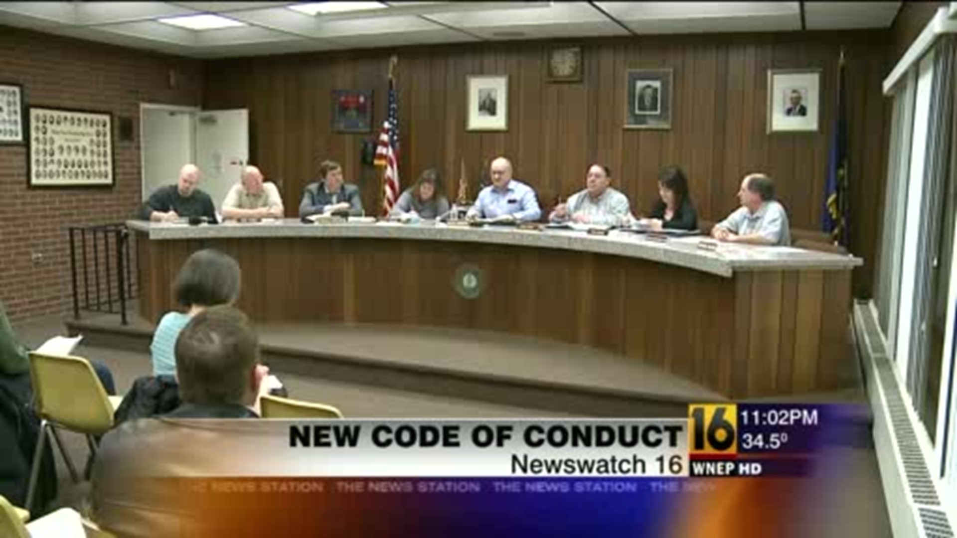 Council Adds Section on Conduct