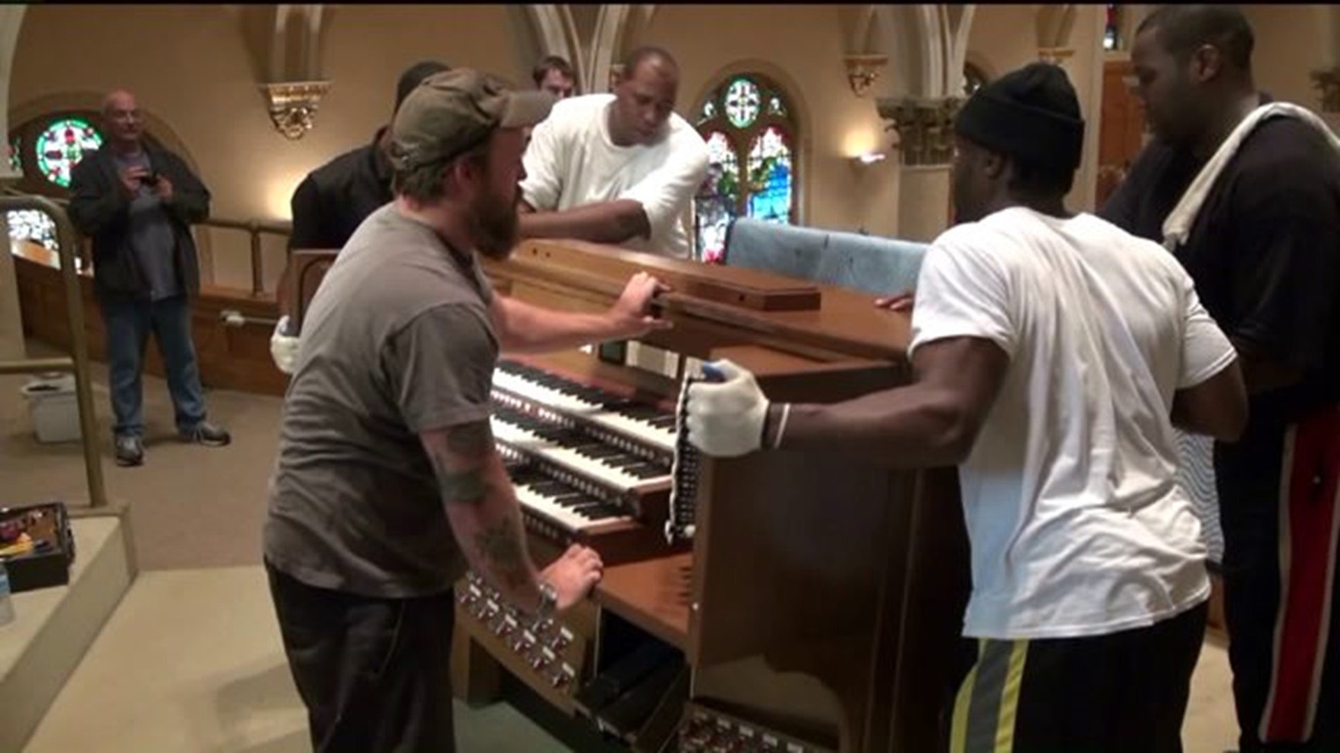 Organ Used at Papal Mass in Philly Comes to Church in Luzerne County