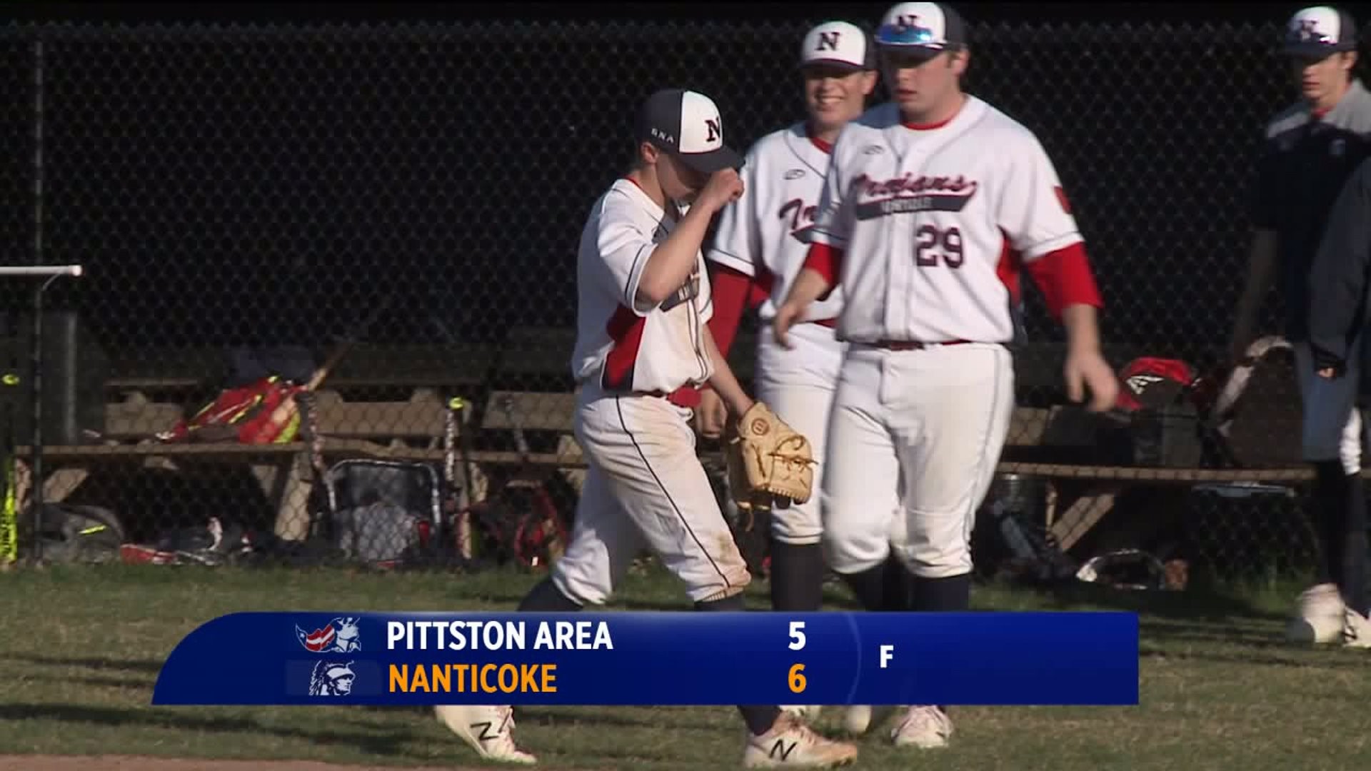 Pittston Area vs Nanticoke baseball