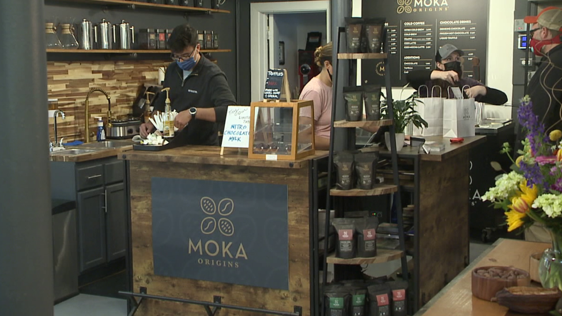 If you love chocolate and coffee, then Moka Origins is the place for you.