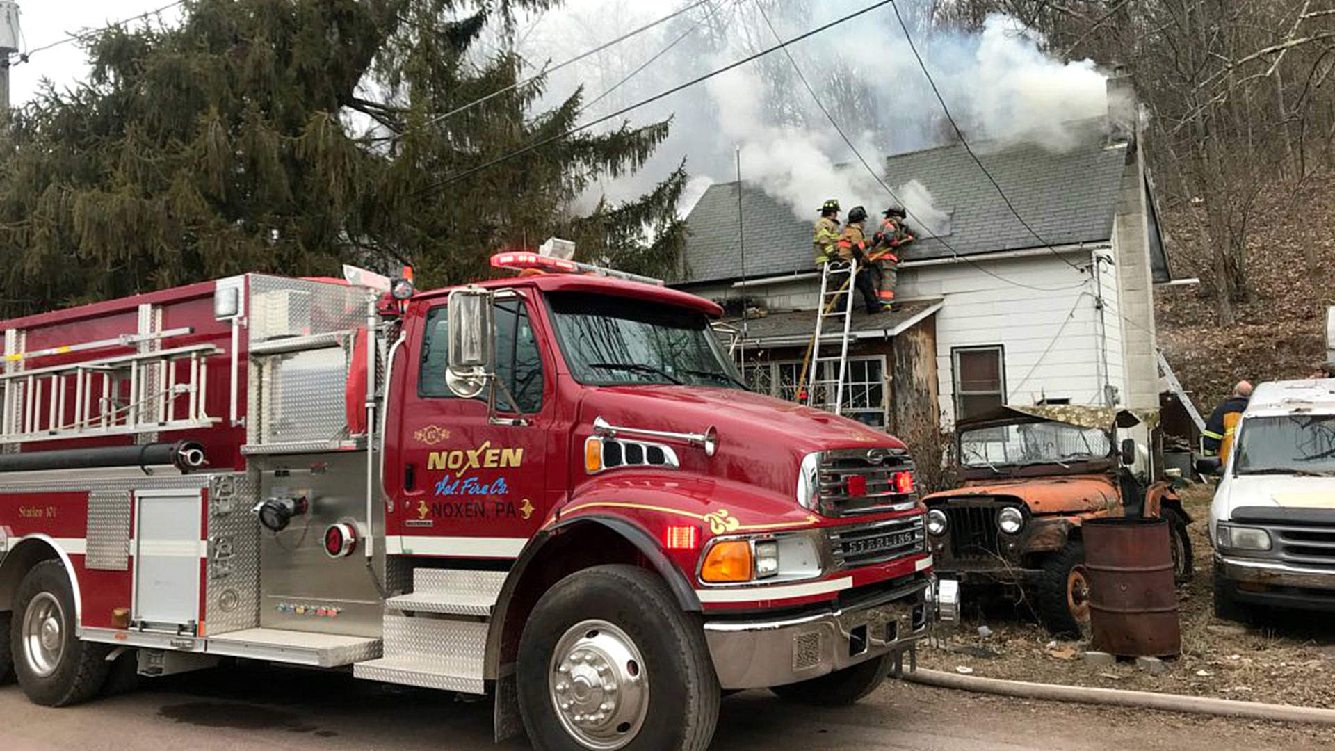 Home in Wyoming County Hit by Fire