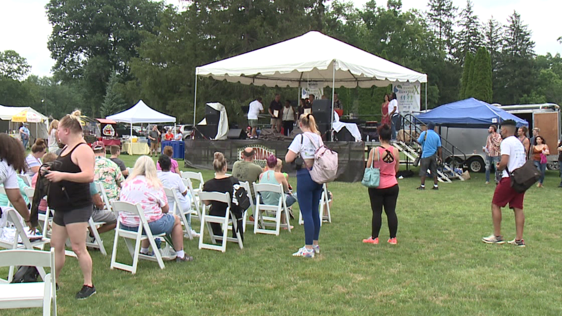 This year's Riverfest at Shawnee honored front-line workers.