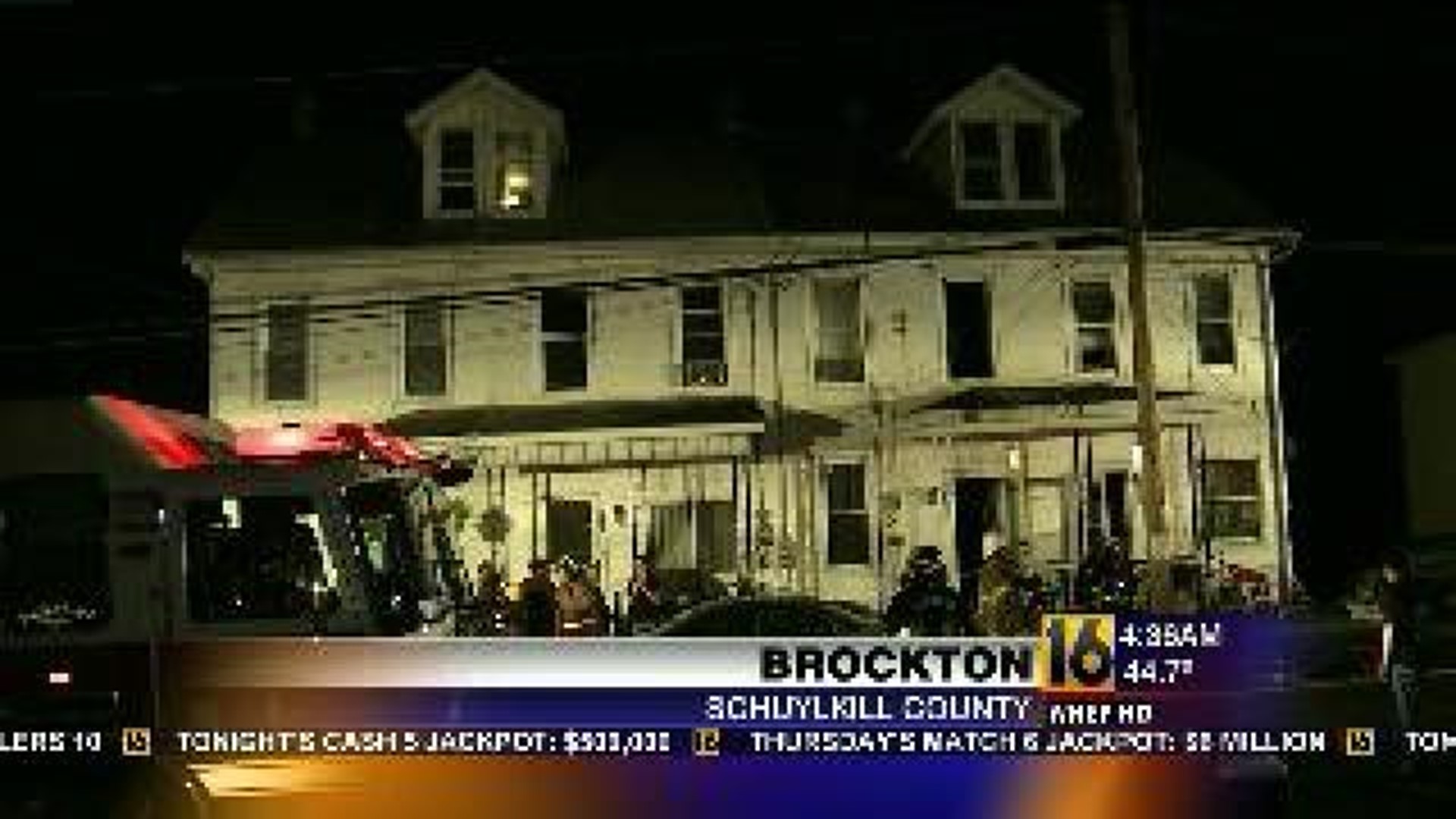 Fire Forces Mother, 3-Year-Old From Home