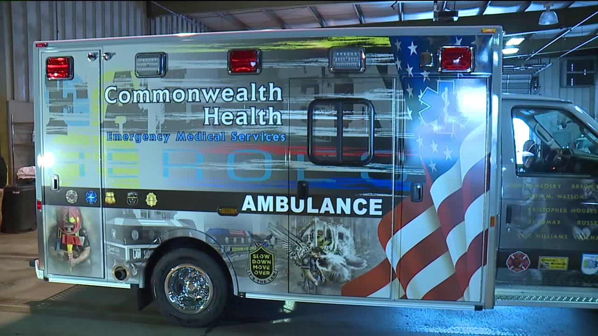 Commonwealth Health Unveils Ambulance Honoring Fallen Heroes