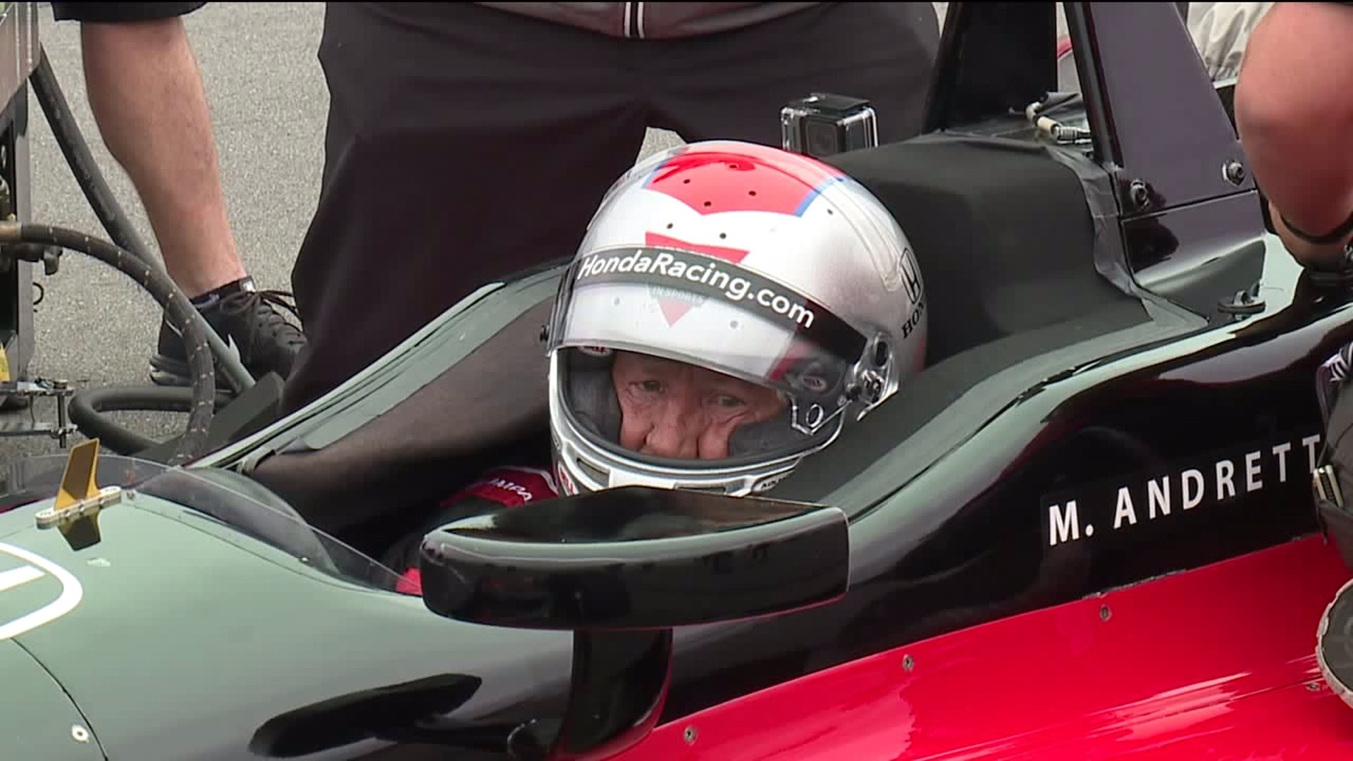 Mario Andretti Still Getting Behind the Wheel