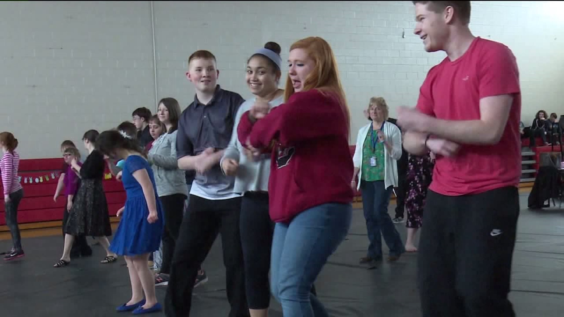 Special Education Students Break It Down During Annual Dance