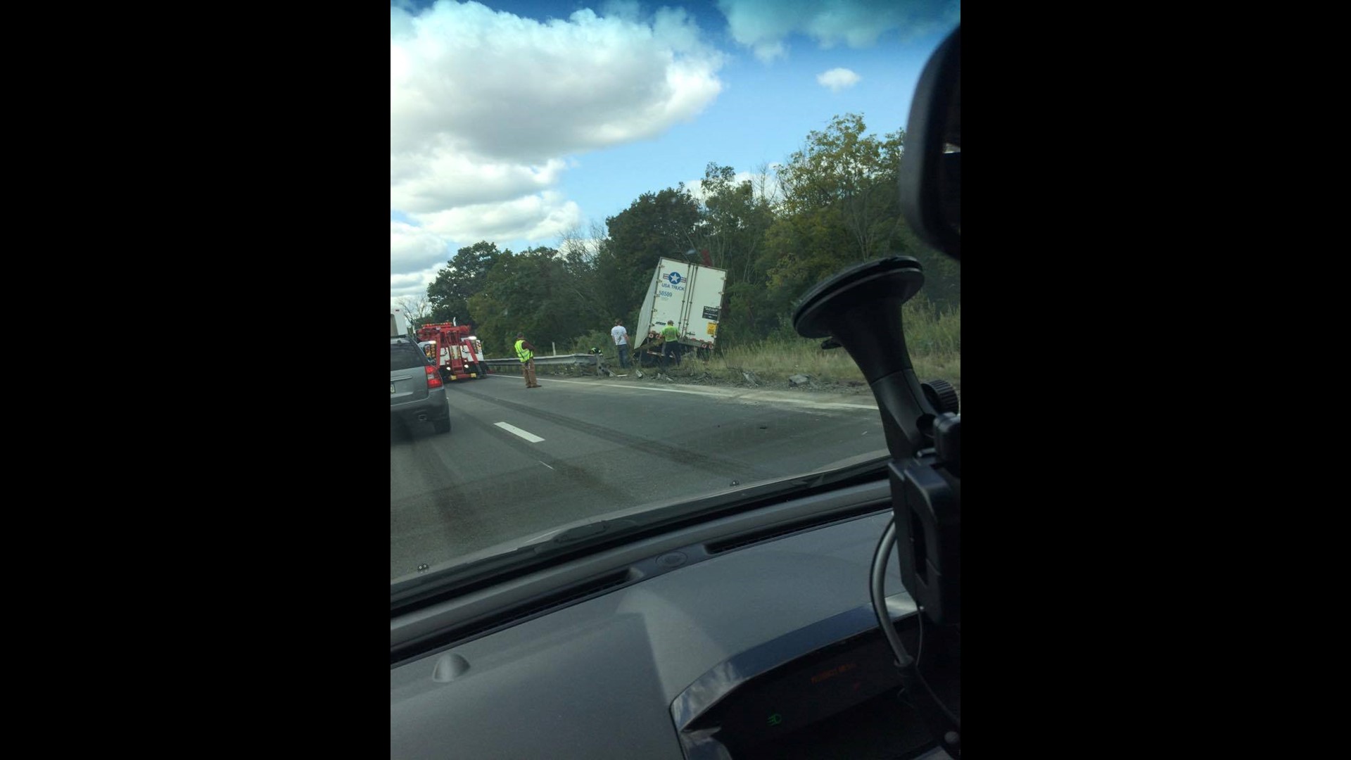 Update Interstate 80 near Danville Back Open After Crash