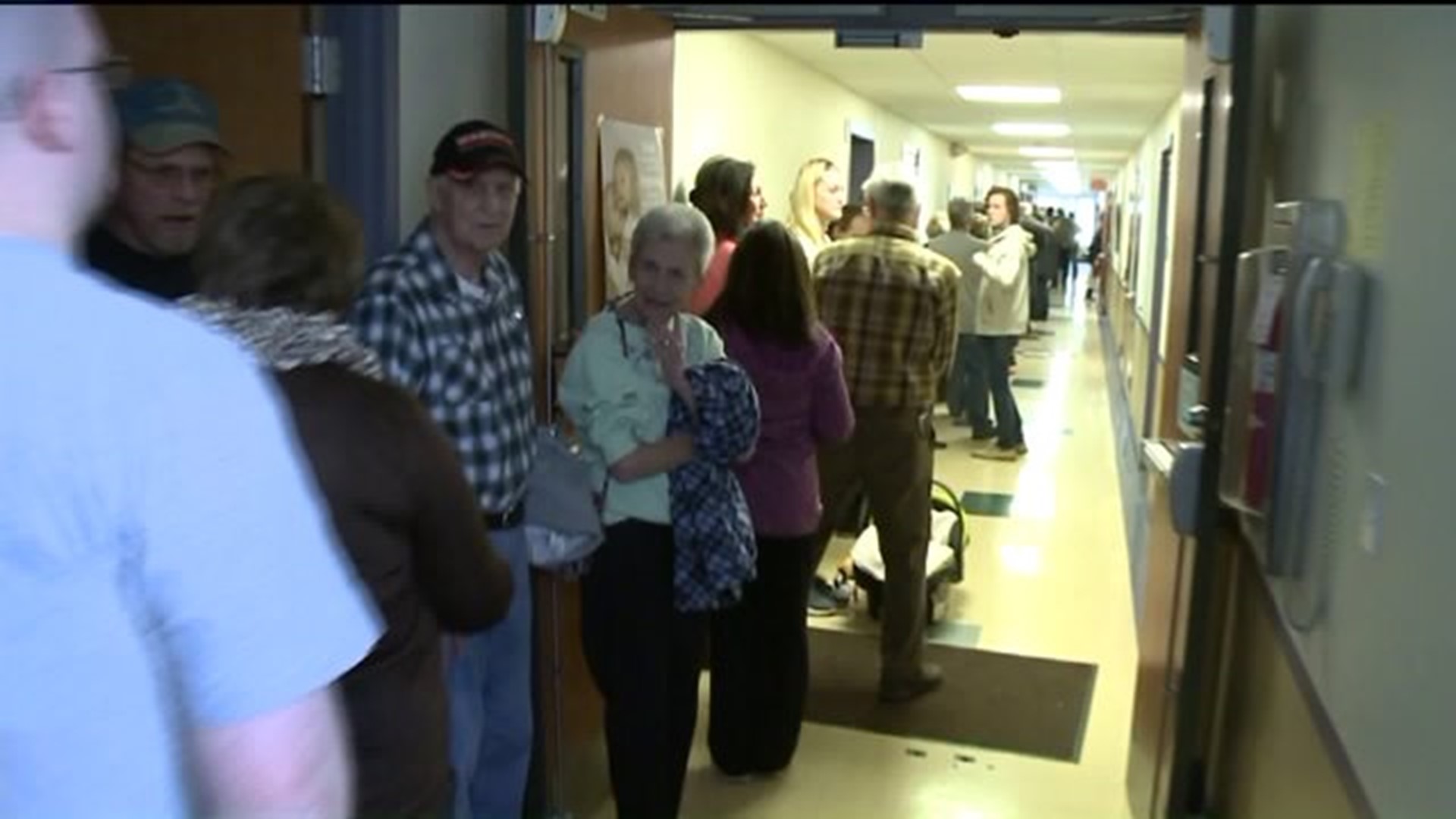 Polling Location in Luzerne County Sees Record Turnout
