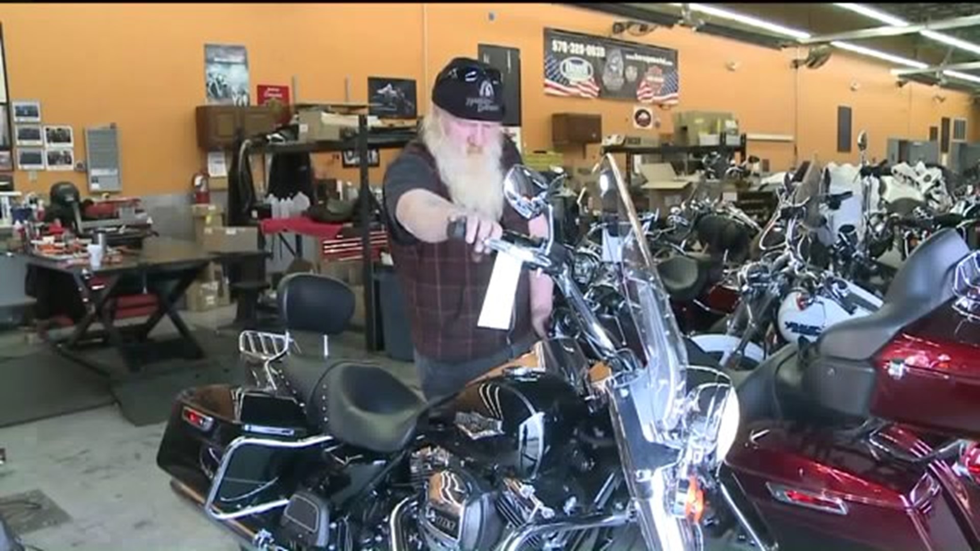 Motorcycle Riders Gearing Up for Warmer Weather