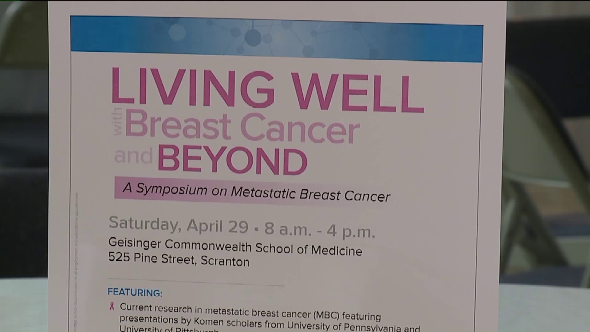 Healthwatch 16: Breast Cancer Symposium on Saturday