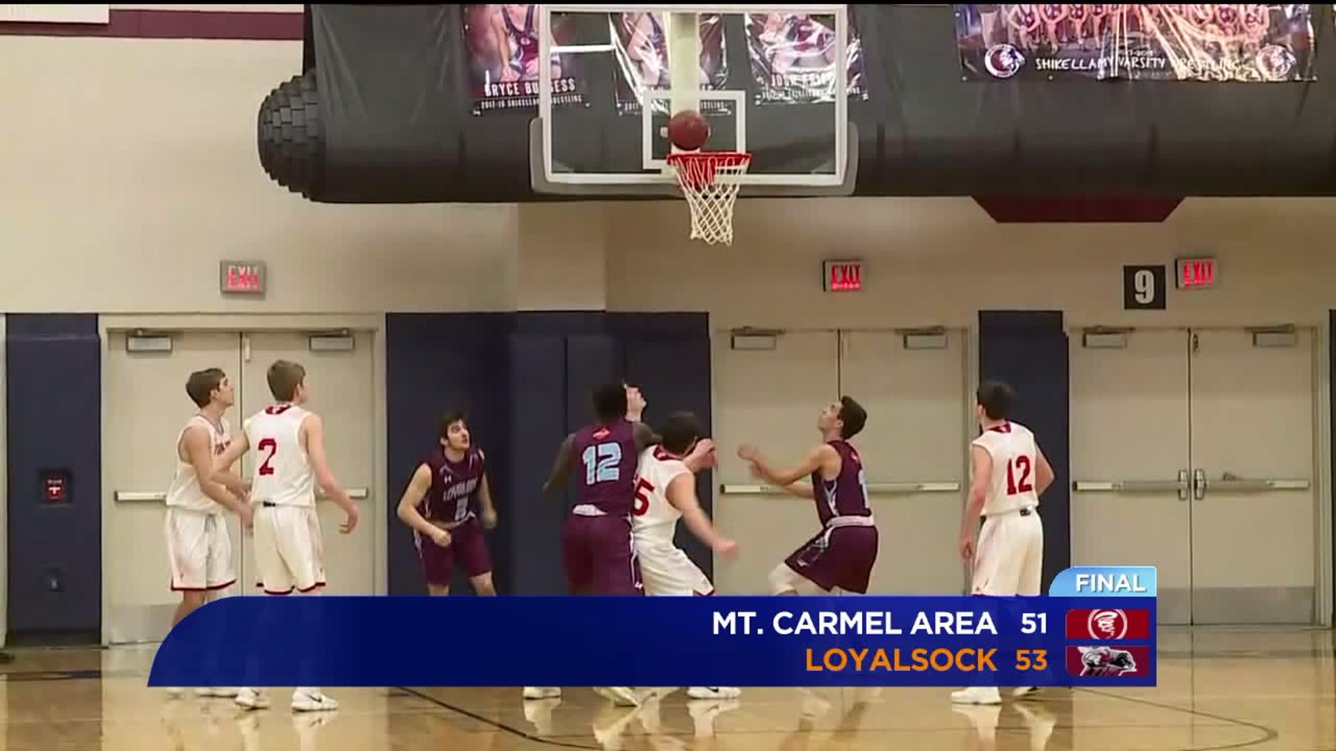 Loyalsock vs Mt. Carmel Area basketball