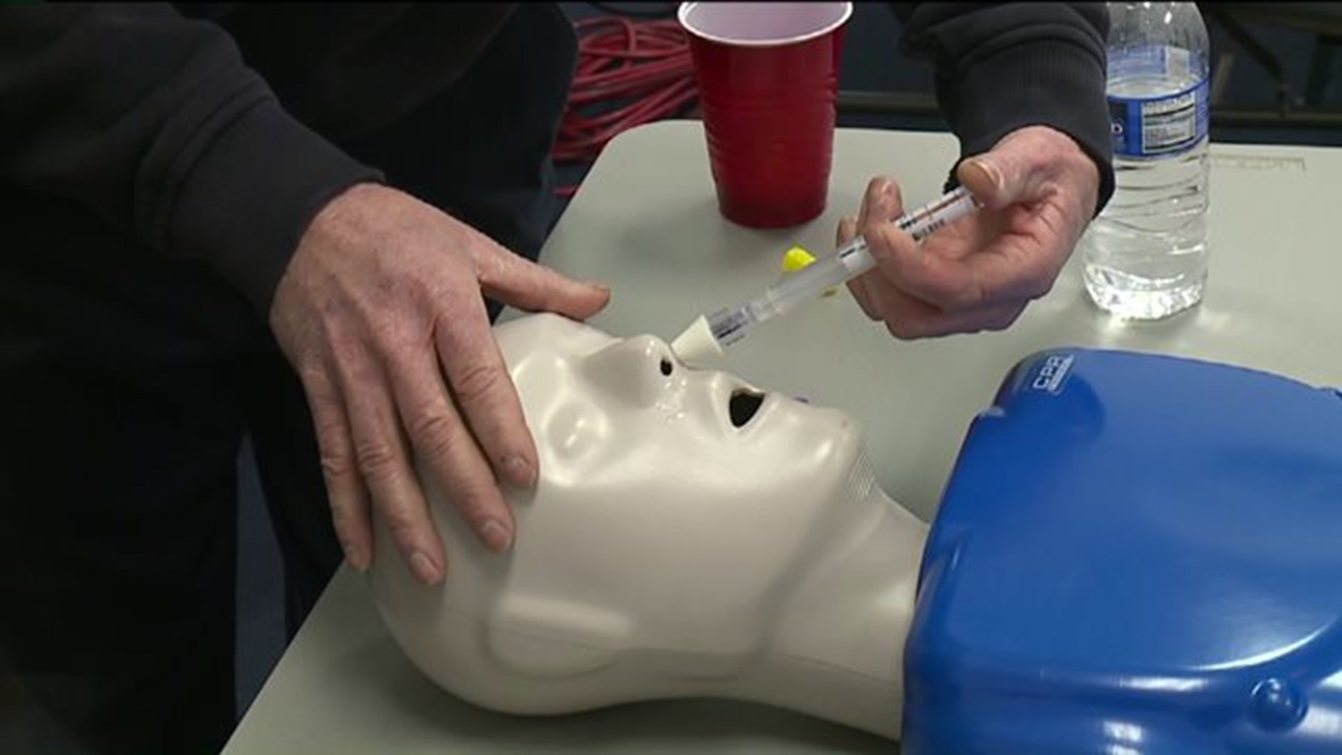 Firefighters Equipped with Lifesaving Drug
