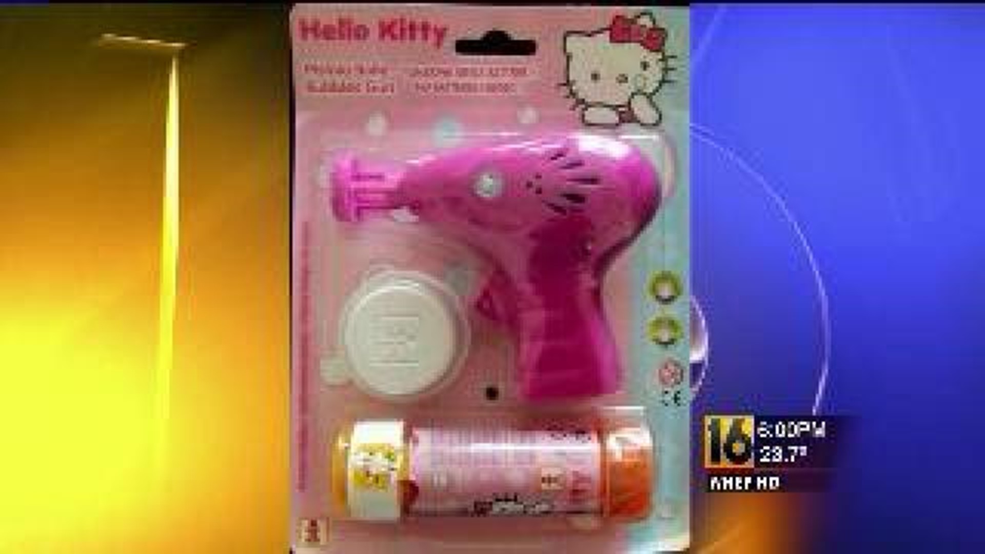Hello Kitty Bubble Gun Controversy