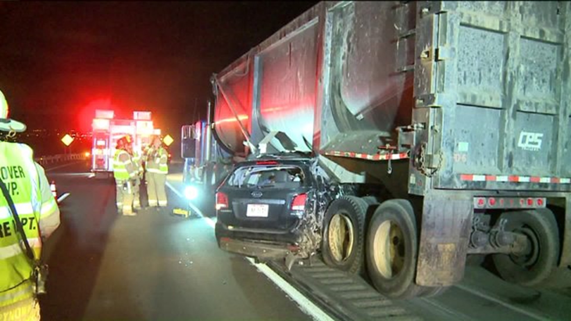 `Christmas Miracle`  Family Survives Crash under Truck