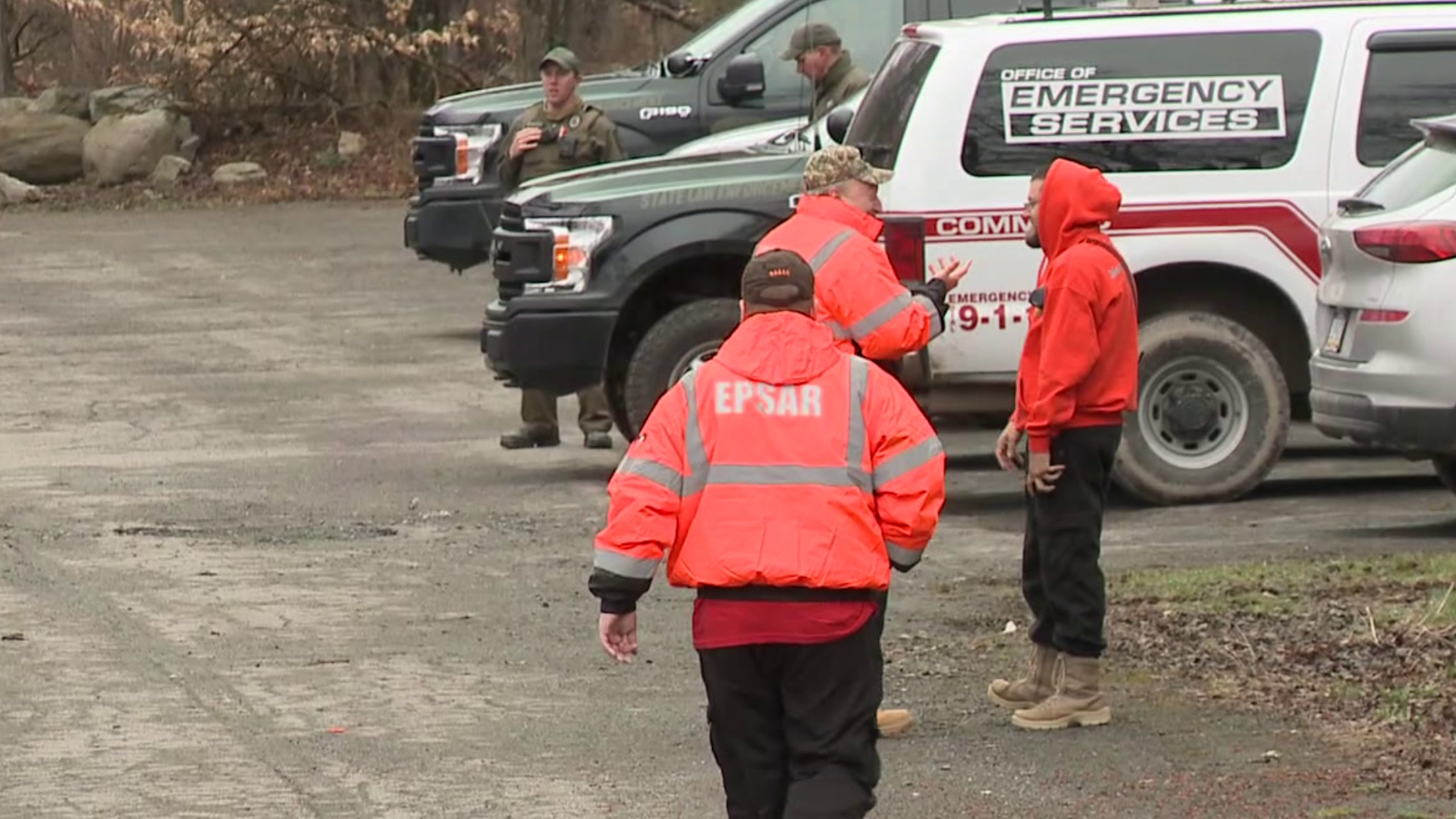 Monday marks the third day crews have searched for a missing Lackawanna County man at Bradys Lake.